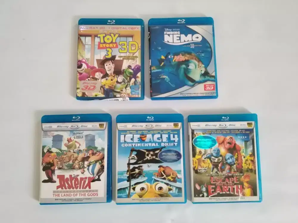 Jual Paket Blu - Ray isi 5pcs
