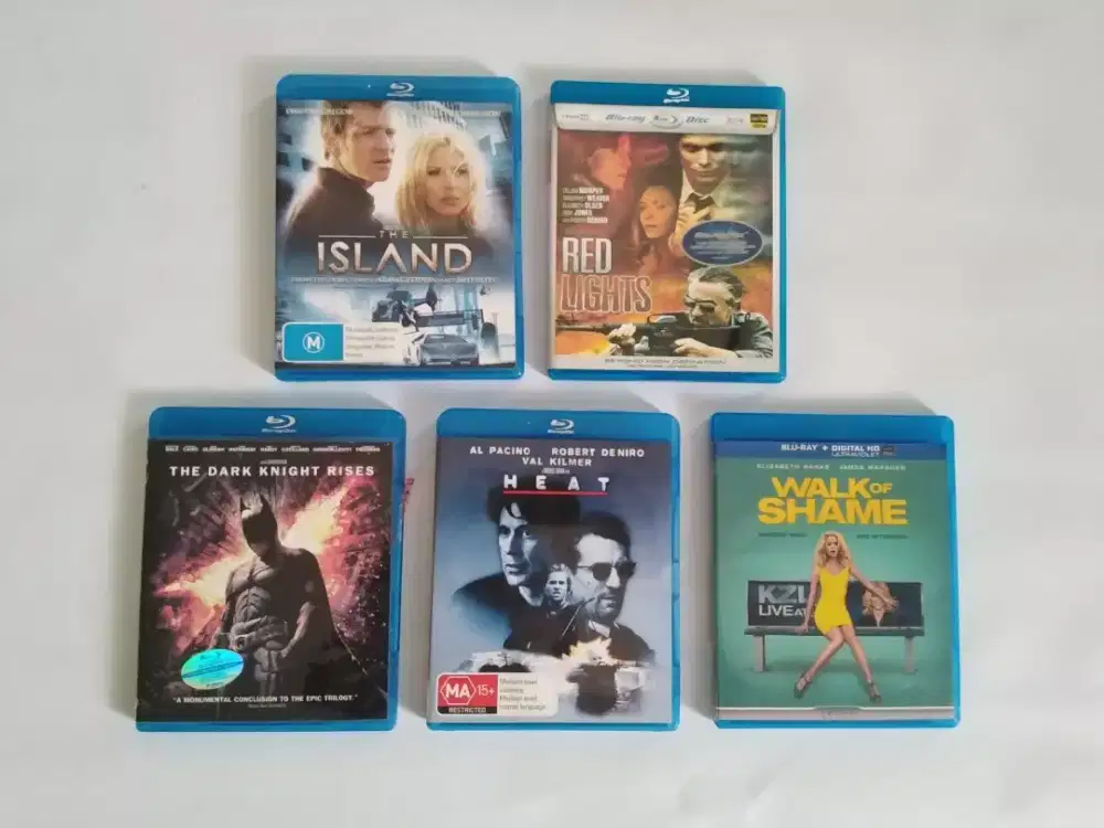 Jual Paket Blu - Ray isi 5pcs