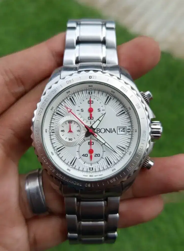 Jam tangan bonia Chronograph
Original
Big size