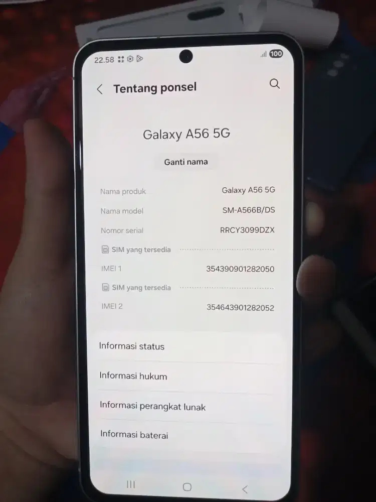 Samsung A56 8/256 Awesome Lightgray