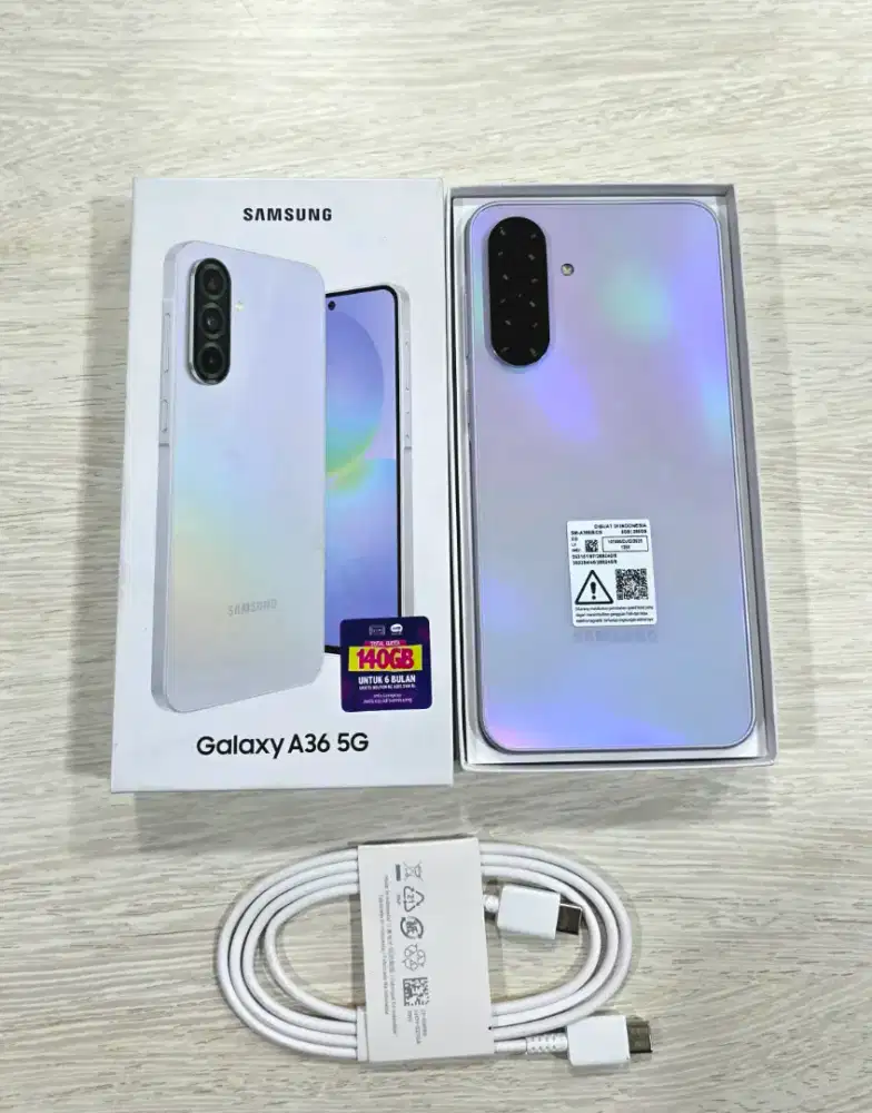 SAMSUNG A36 5G 8/256GB Second Like New - Garansi Panjang