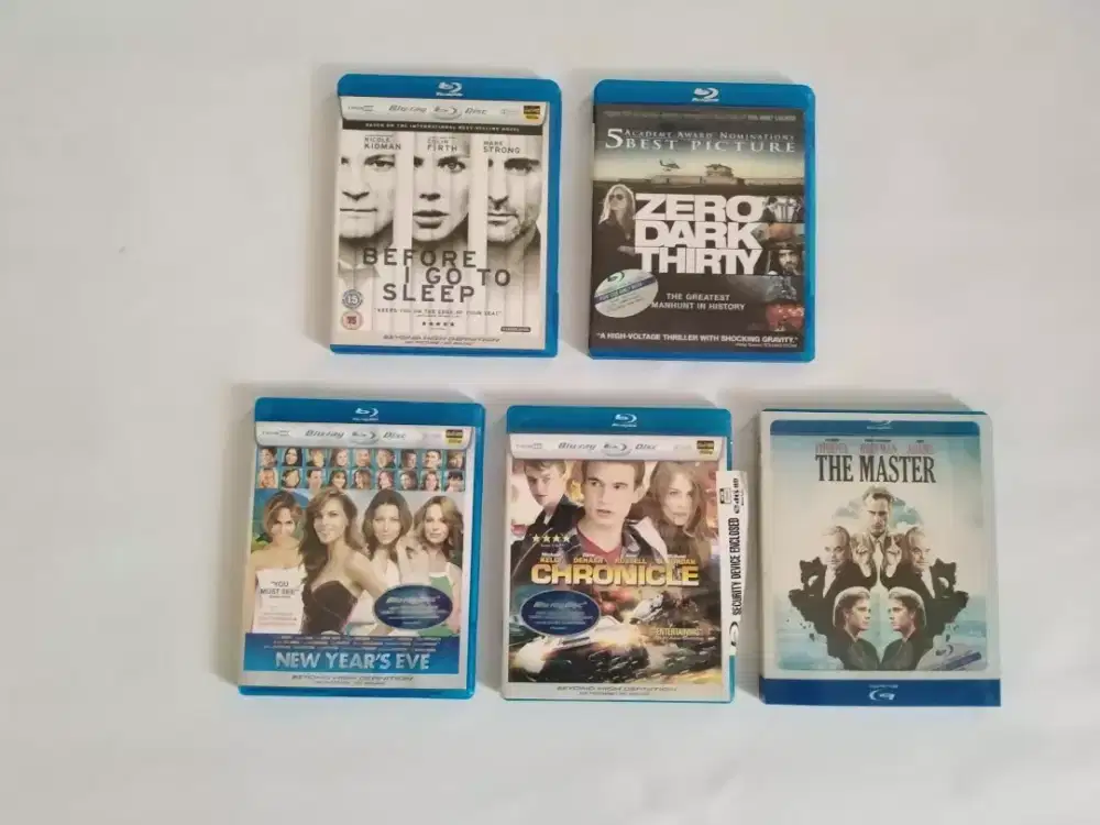 Jual Paket Blu - Ray isi 5pcs