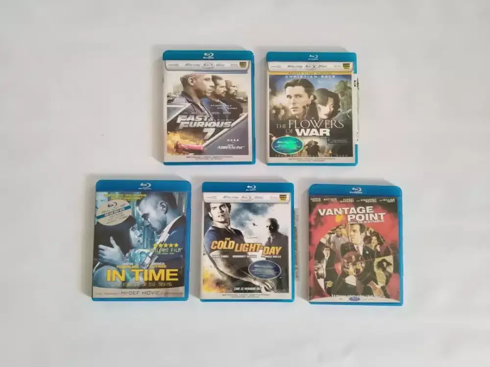 Jual Paket Blu - Ray isi 5pcs