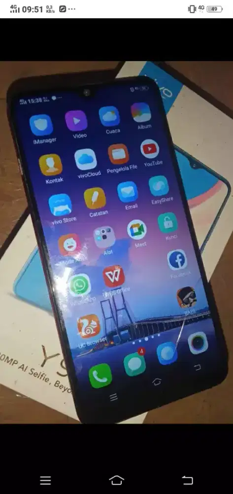 Vivo y95 fullset casan gk ory