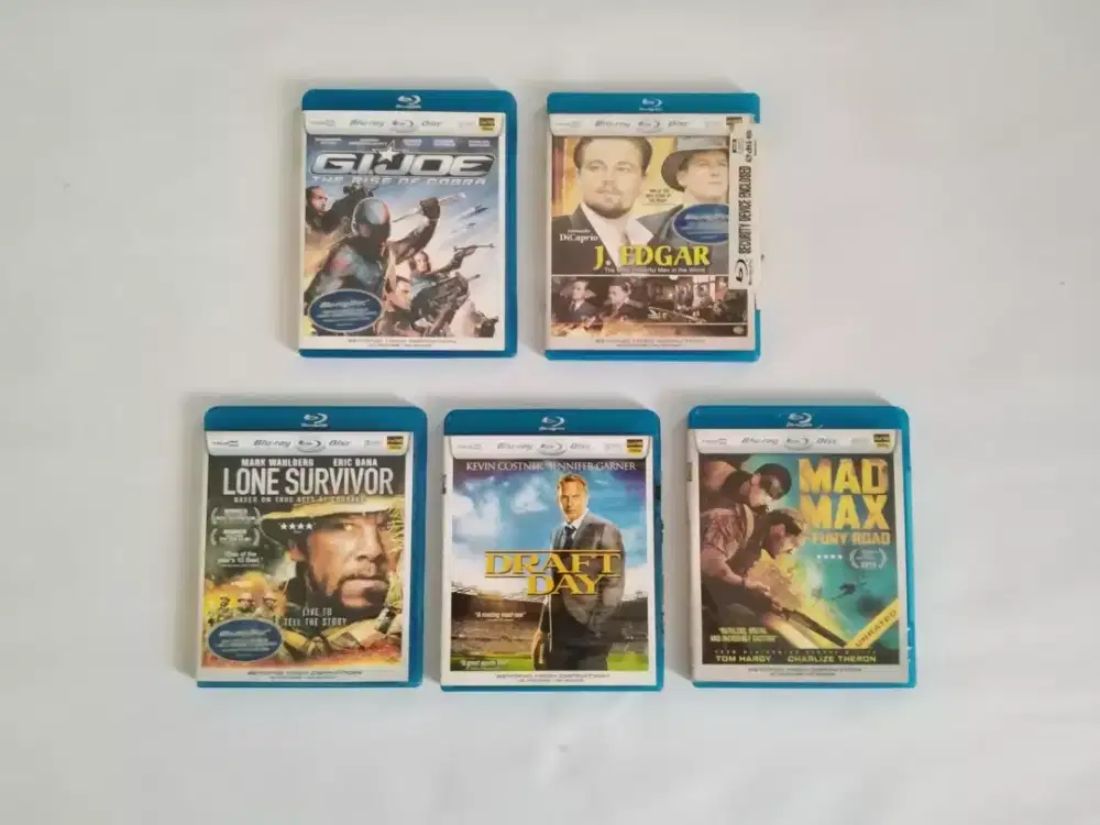 Jual Paket Blu - Ray isi 5pcs