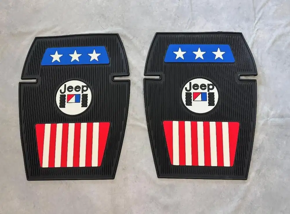 Karpet Mobil Americana Jeep Black