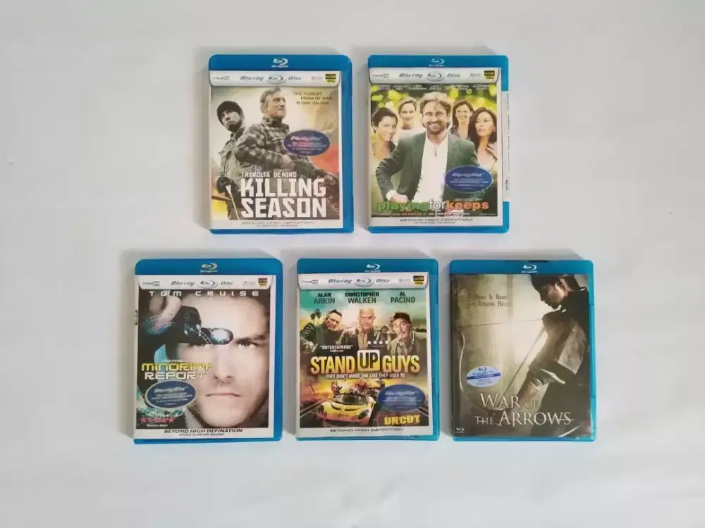 Jual Paket Blu - Ray isi 5pcs