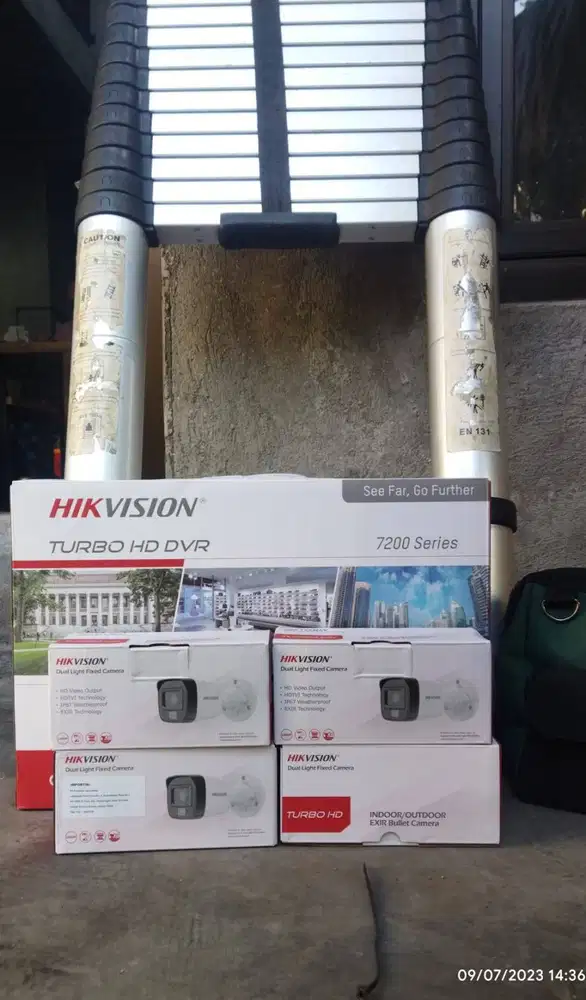 Paket Cctv HIKVISION Original indoor dan outdoor