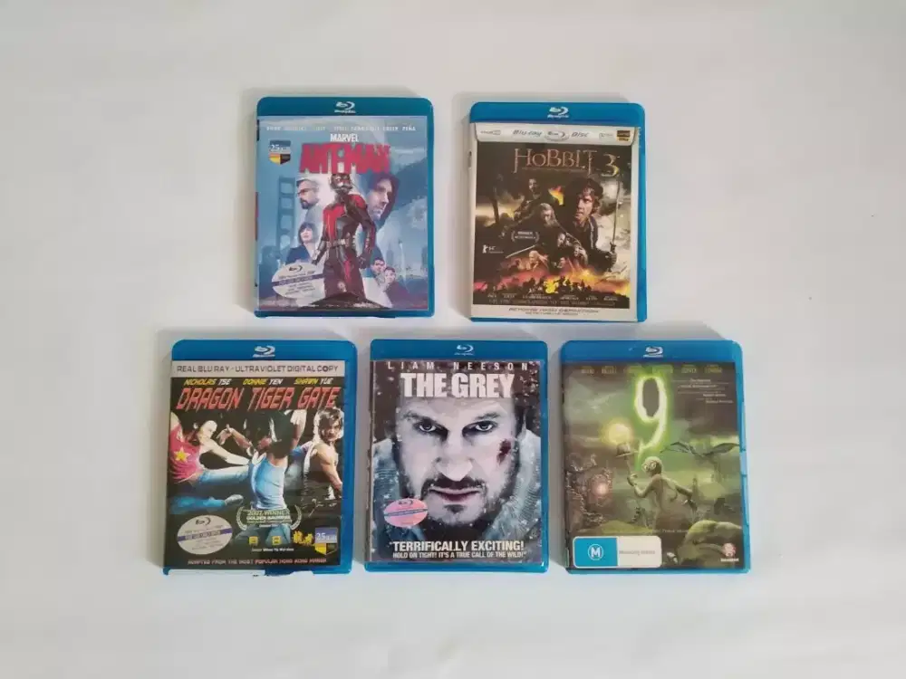 Jual Paket Blu - Ray isi 5pcs