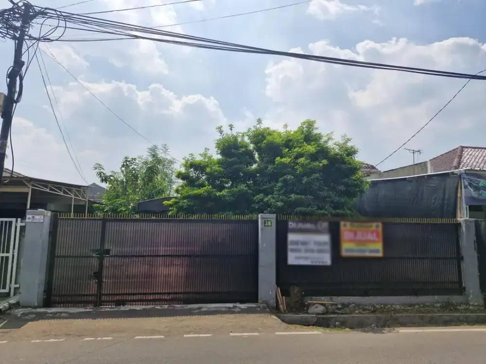 DIJUAL TANAH DAN BANGUNAN JALAN KEJAKSAAN RAYA PONDOK BAMBU DUREN SAWIT JAKARTA TIMUR