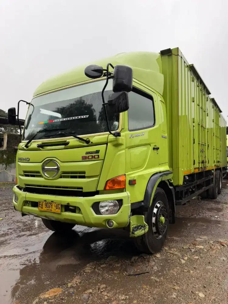 Truk Box Besi Hino 500, FL 260 JW, Thn. 2022