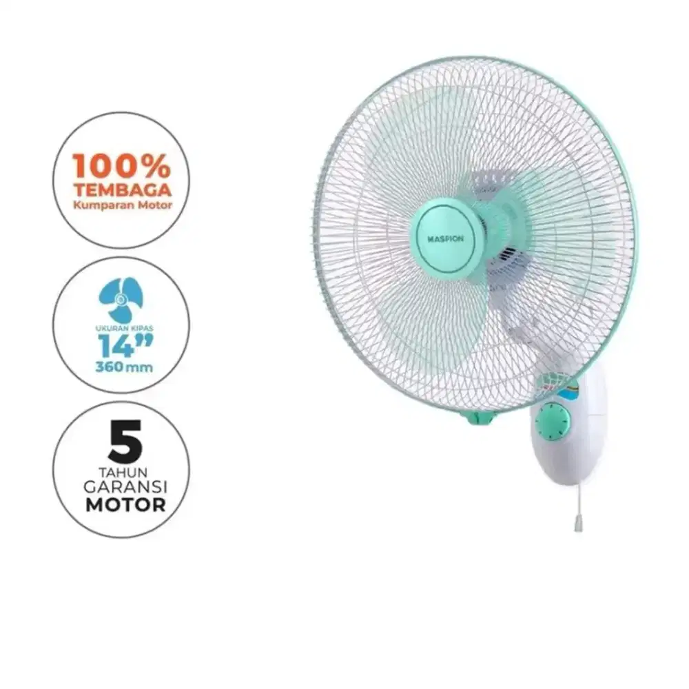 Kipas Angin Dinding Maspion MWF-41K 16 inch - Wall Fan