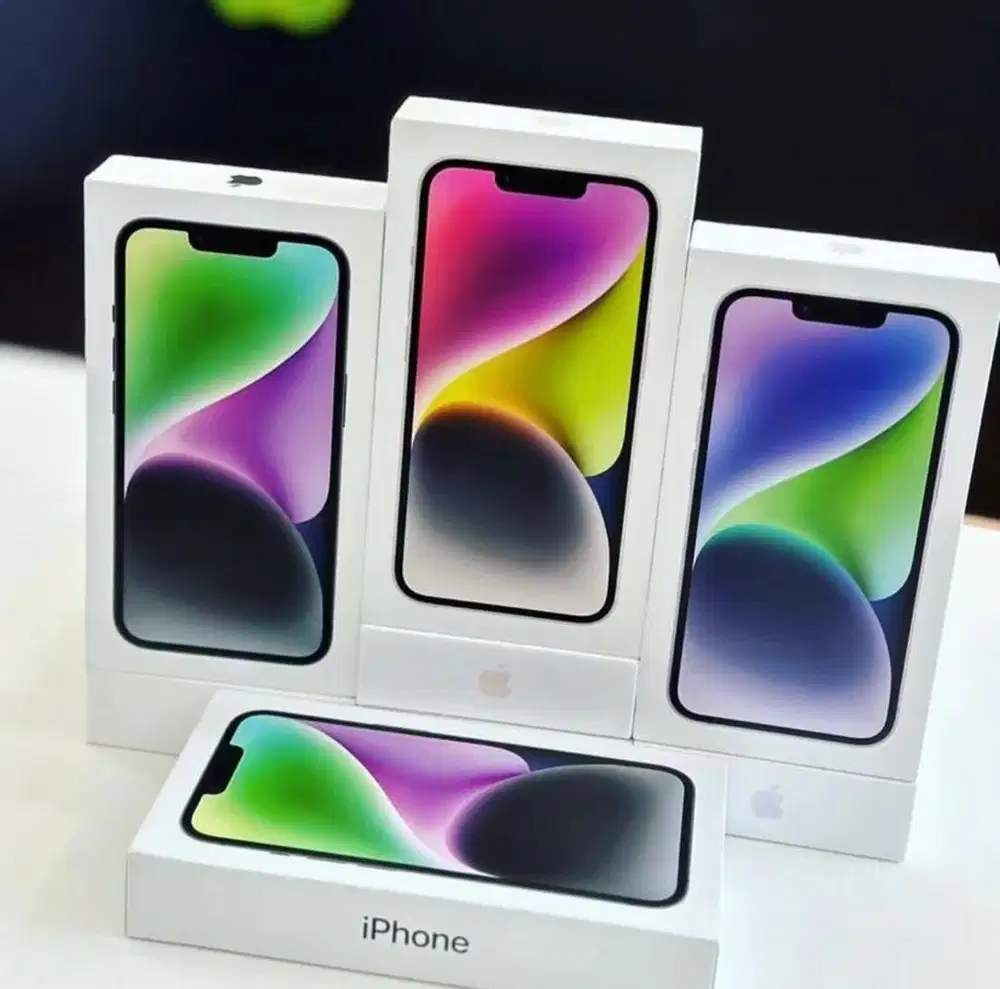 ready stock iphone 14 256 gb new garansi resmi ibox 12 bulan