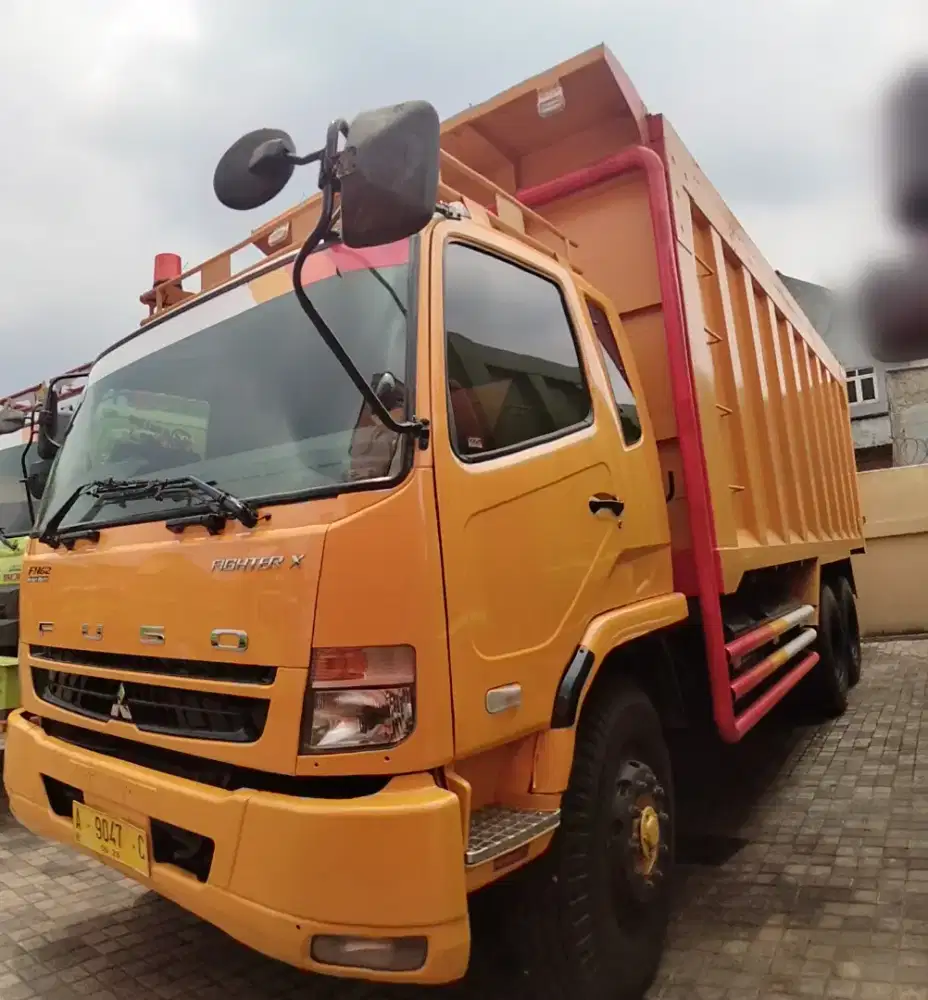 Dump Truk Fuso Fighter X FN 62 HD, Tronton 6x4, Indeks 28, Th.2023