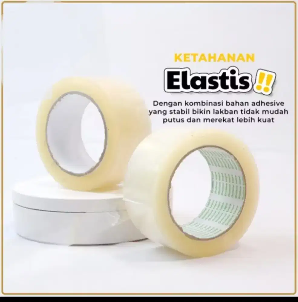 Lakban Bening 100 yard