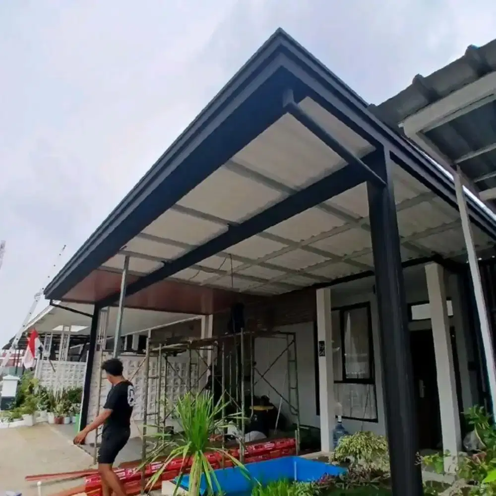 Kanopi atap alderon rs
