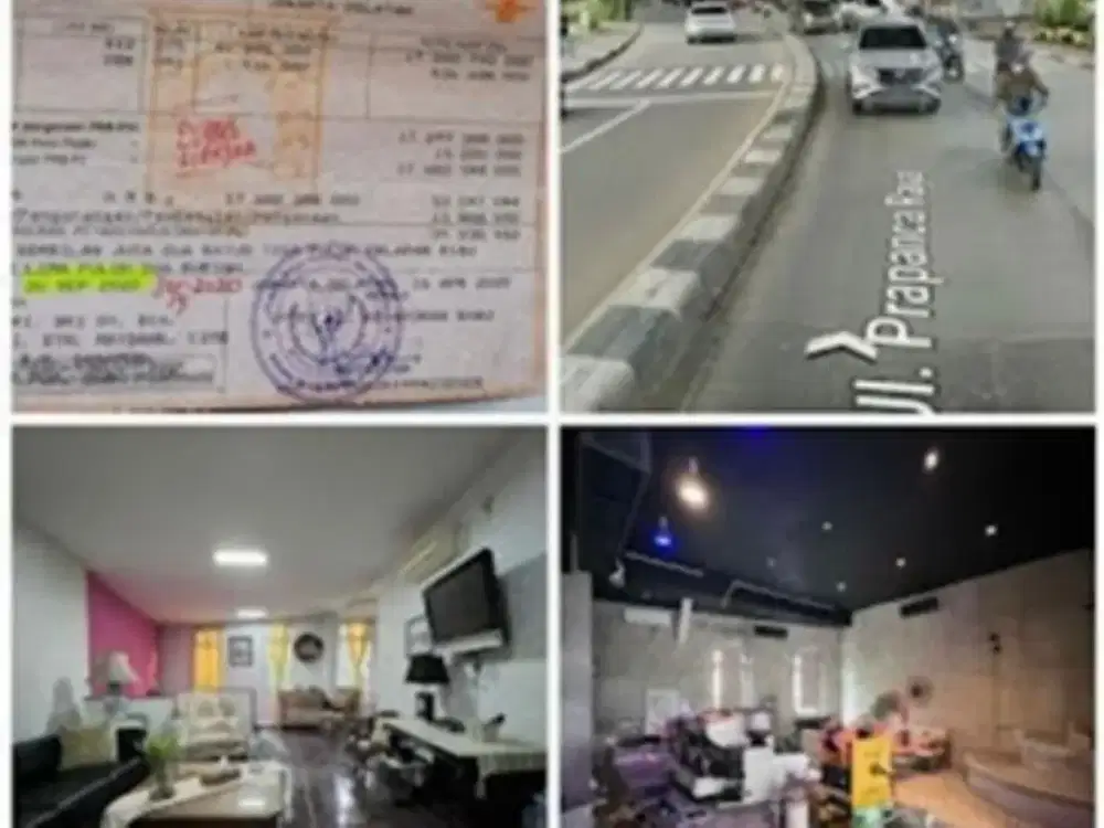 5 Ruko Dibawah NJOP 17,5 Jd 15M, Rumah Prapanca Kebayoran Baru Jakarta Cck Kantor Resto