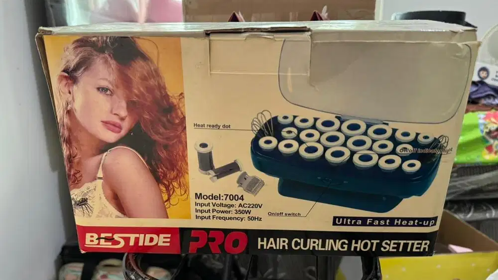 Bestide Pro Hair Curler Salon Alat Catok Curly Otomatis