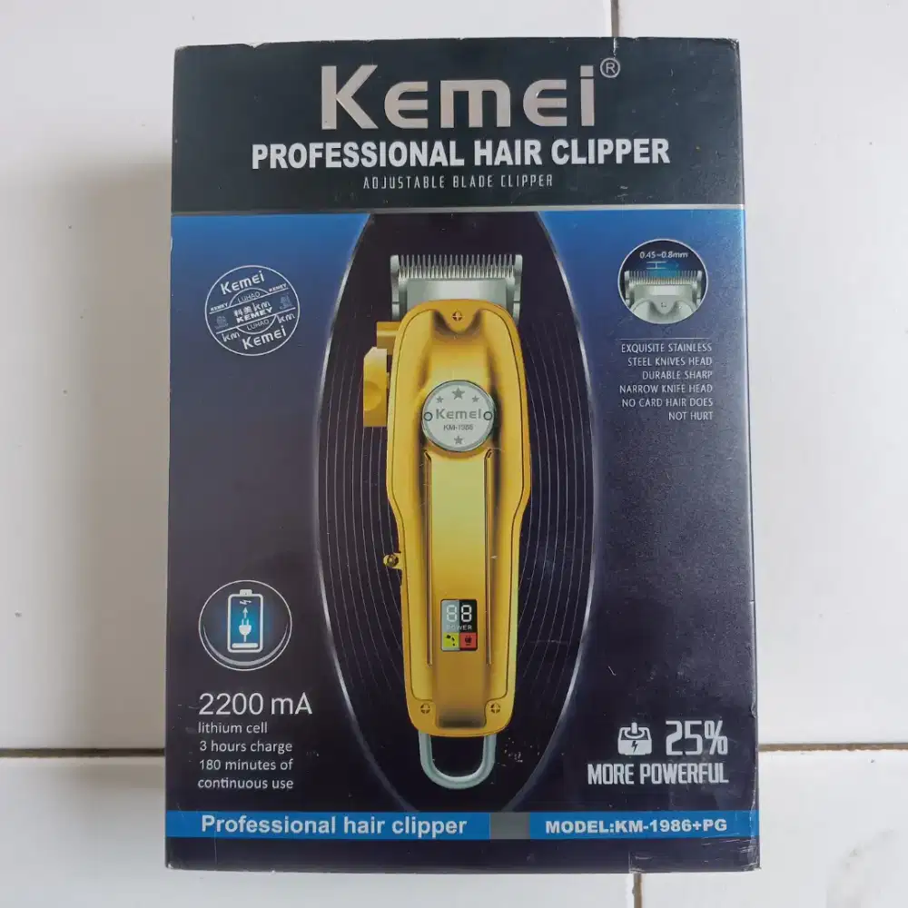 Alat cukur Clipper kemei mulus