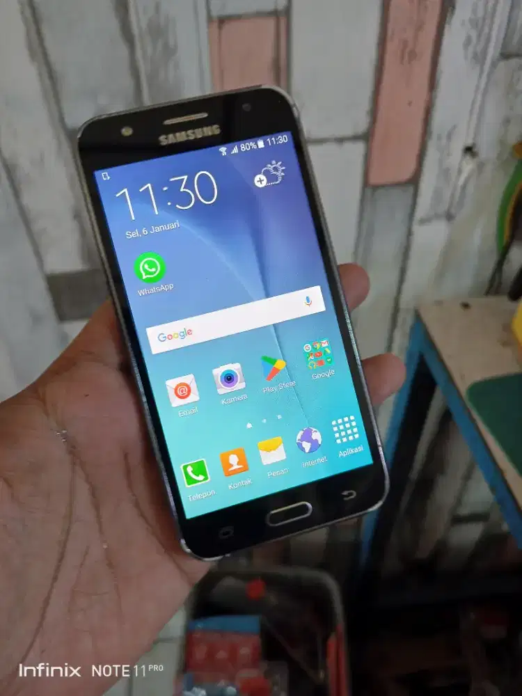 Samsung j5 biasa 4G LTE hp aja batangan
