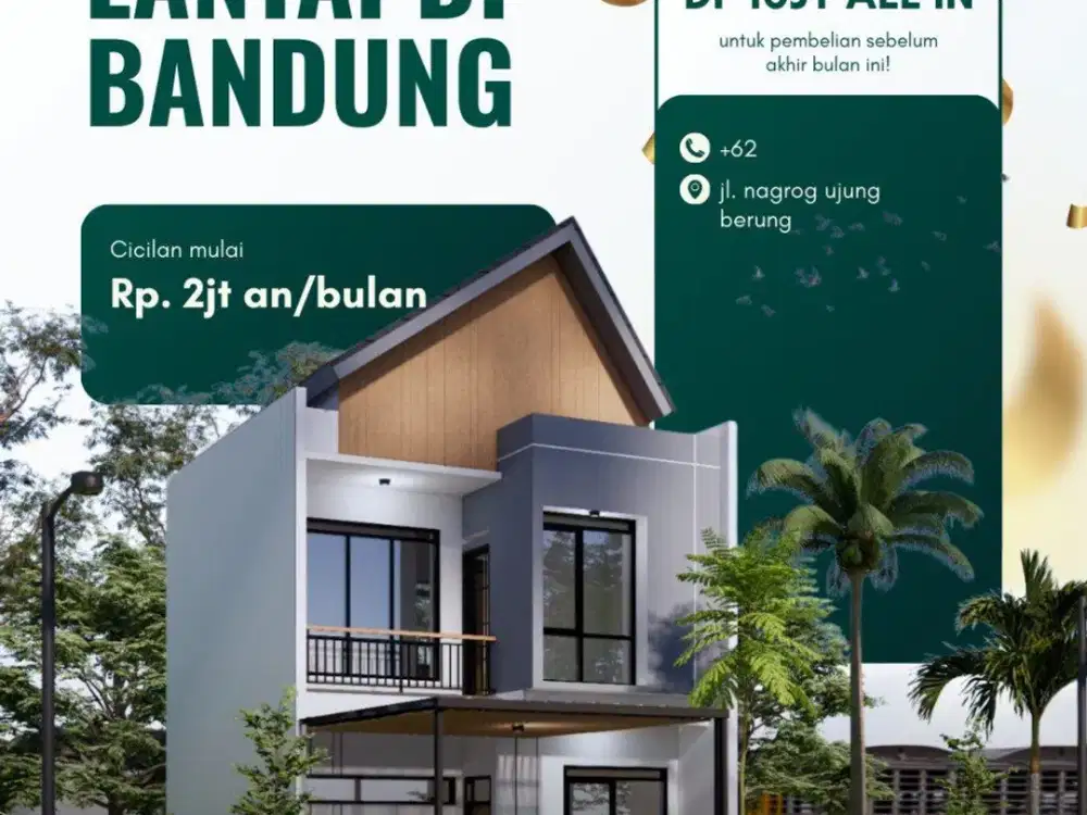 Nara House Rumah Design Jepang dkt cigeding ujungberung kota bandung