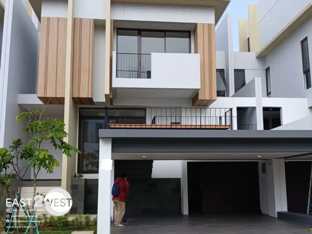 Rumah Disewakan Cluster Blizfield BSD City Tangerang Lokasi Premium Unit Baru Siap Huni Strategis