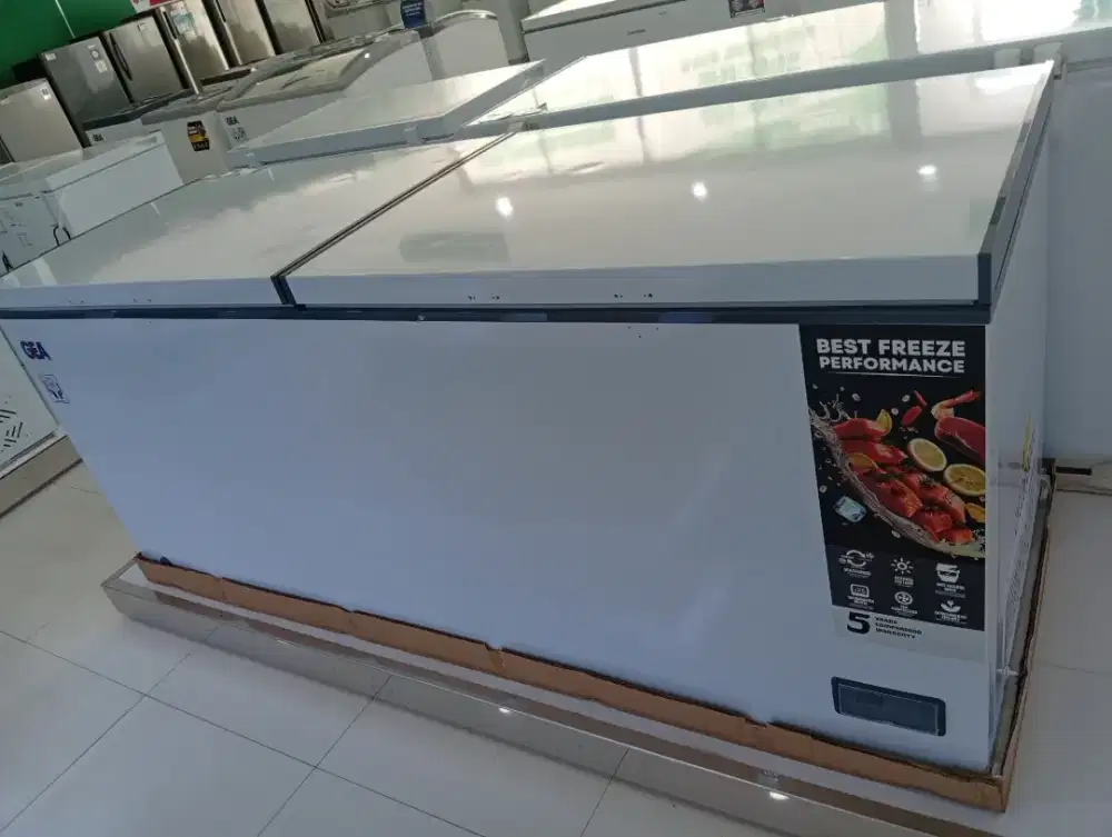 Freezer Box Gea AB1200, Baru dan bergaransi resmi