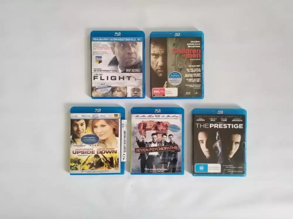 Jual Paket Blu - Ray isi 5pcs
