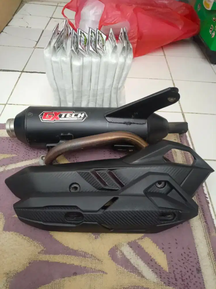 knalpot gxtech ss01 sarfull mio j