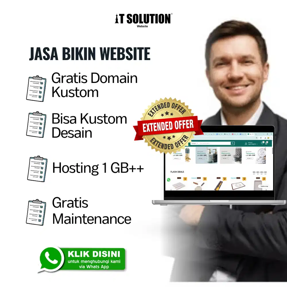 Pembuatan Website Toko Online Profesional Siap Pakai