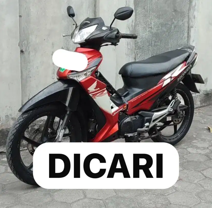 Di Cari Supra X 125 Double Disk DD Tahun 2007 Ke Atas Supra X 2009