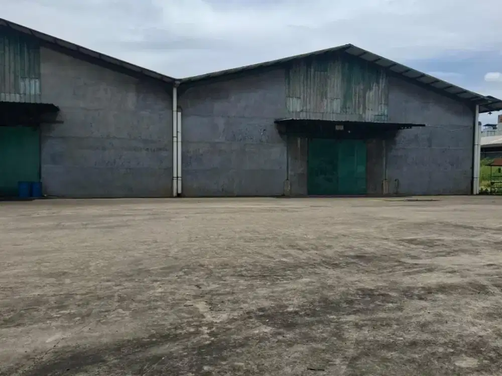 Disewa Gudang Siap Pakai Parkiran Besar Bisa Kontainer 40 Feet Bebas Banjir Jatiuwung Tangerang