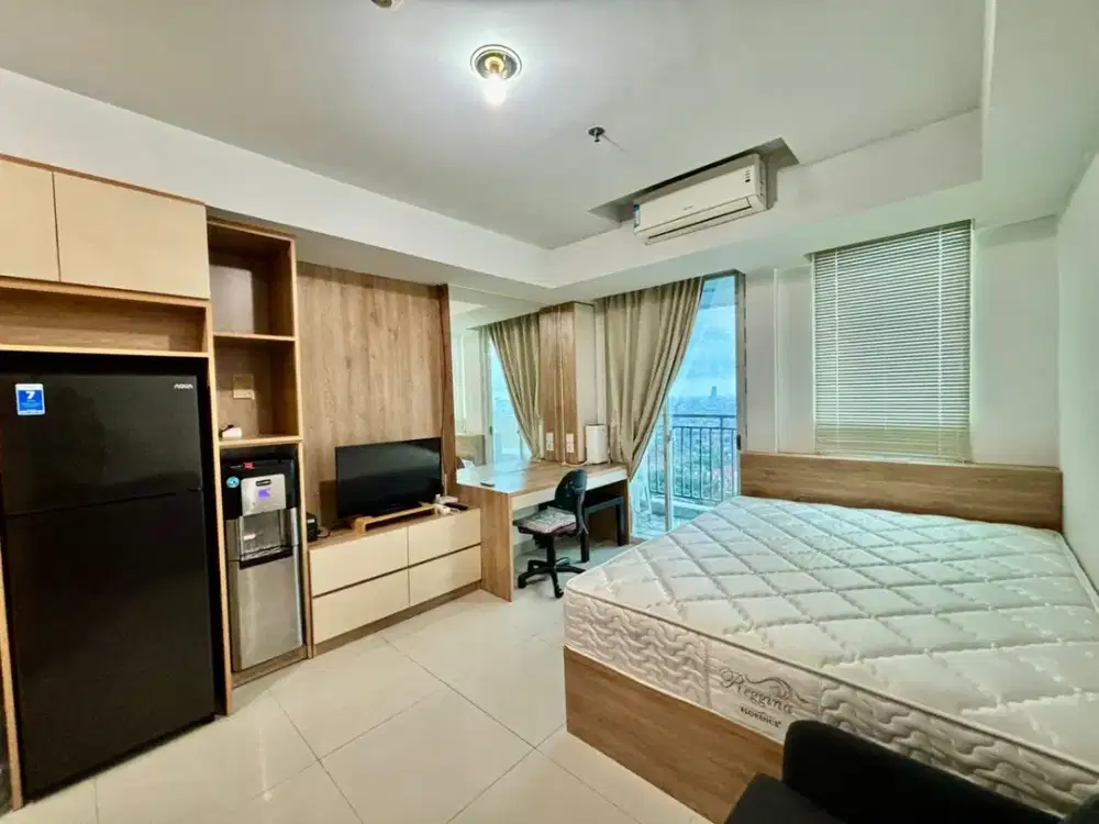 Disewakan Bulanan Apartemen Springhill Terrace Tower Sandalwood Type Studio Fully Furnish