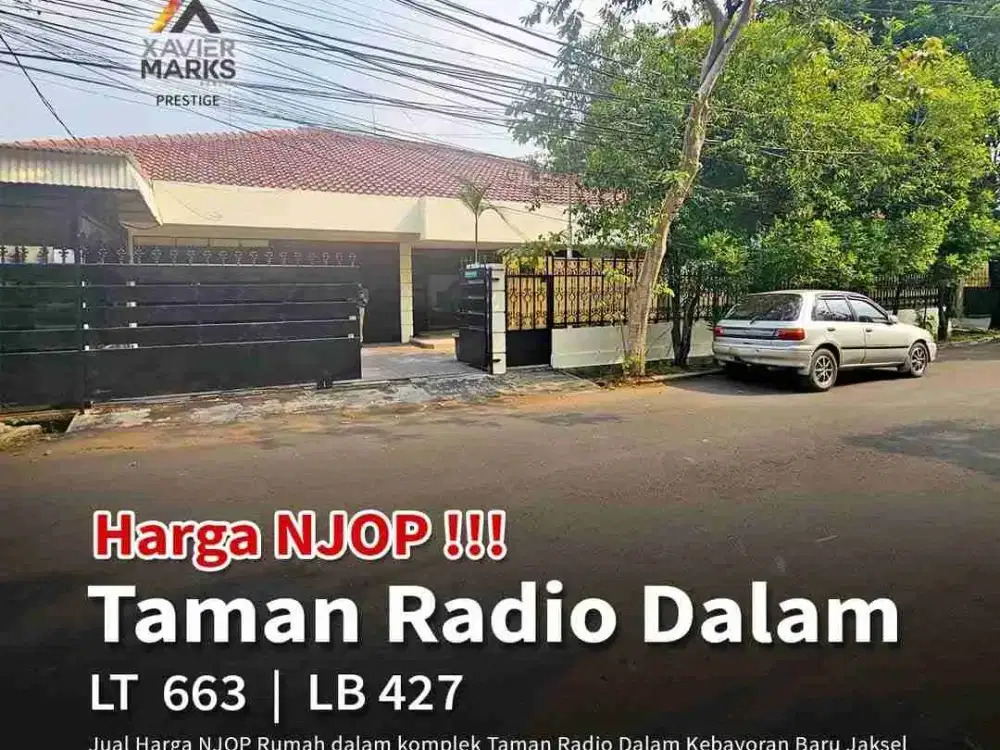 Rumah Super Luas Harga NJOP di Kebayoran Baru!

Bayangkan punya rumah di komplek prestisius Taman Radio Dalam dengan luas tanah 663 m² dan bangunan megah 427 m² — tapi harganya di bawah NJOP! 

 Lokasi: Gandaria Utara, Kebayoran Baru, Jakarta Selatan
 NJO