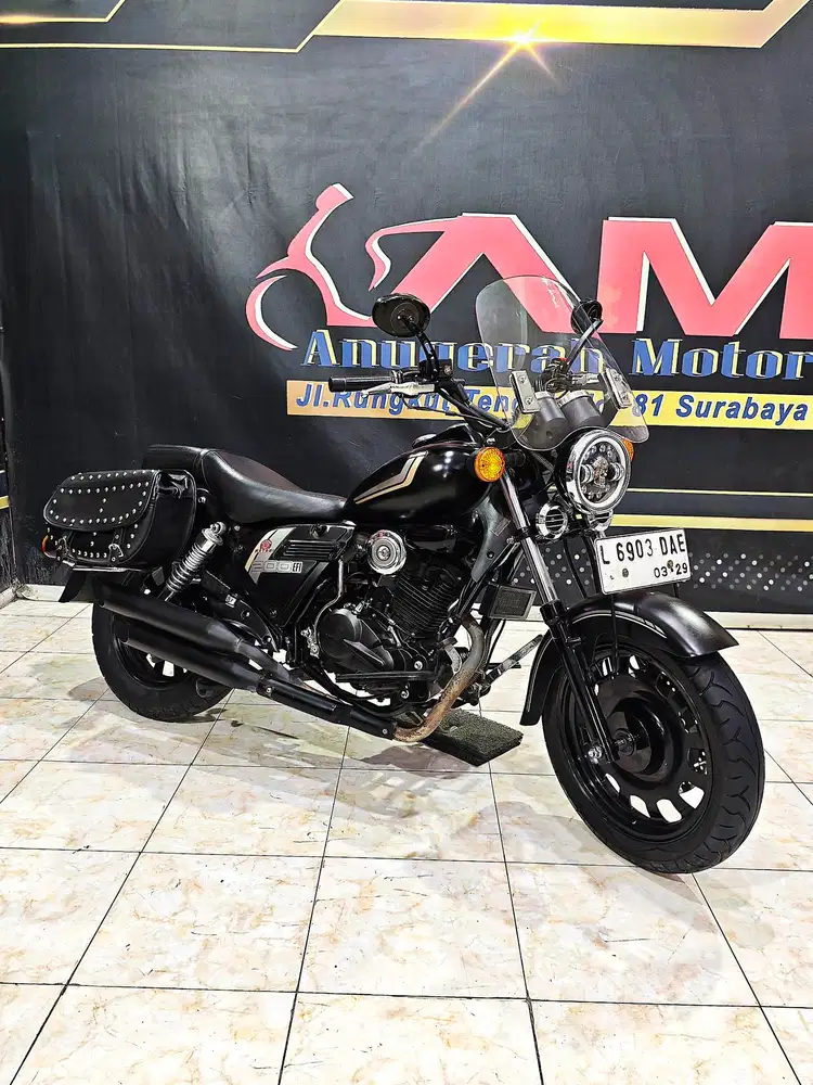 Benelli EFI 200 Cruiser 200cc mewah ekonomis.Anugerah motor rungkut
