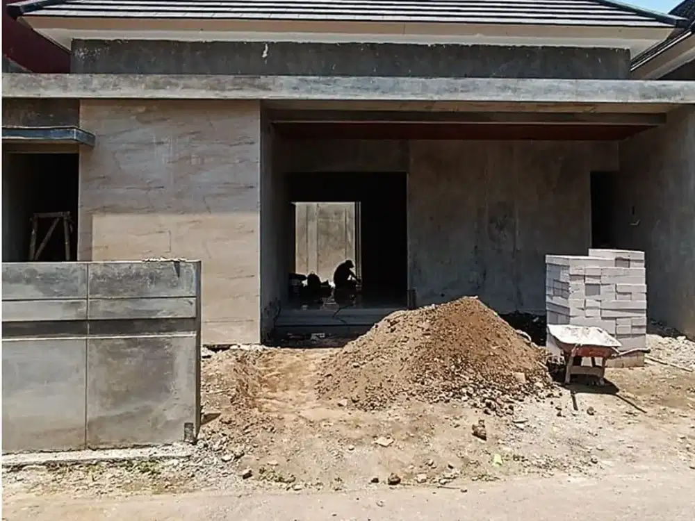 Rumah dekat Ibarbo Park di Caturharjo Sleman Jogja Proses Bangun