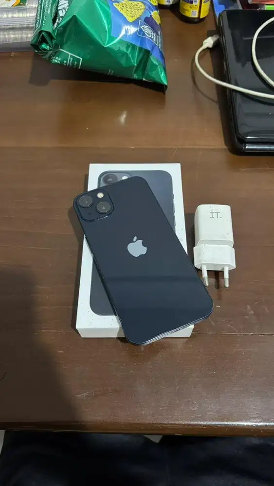 Iphone 13 ibox 128 gb resmi fullset free kepala charger bt/tt