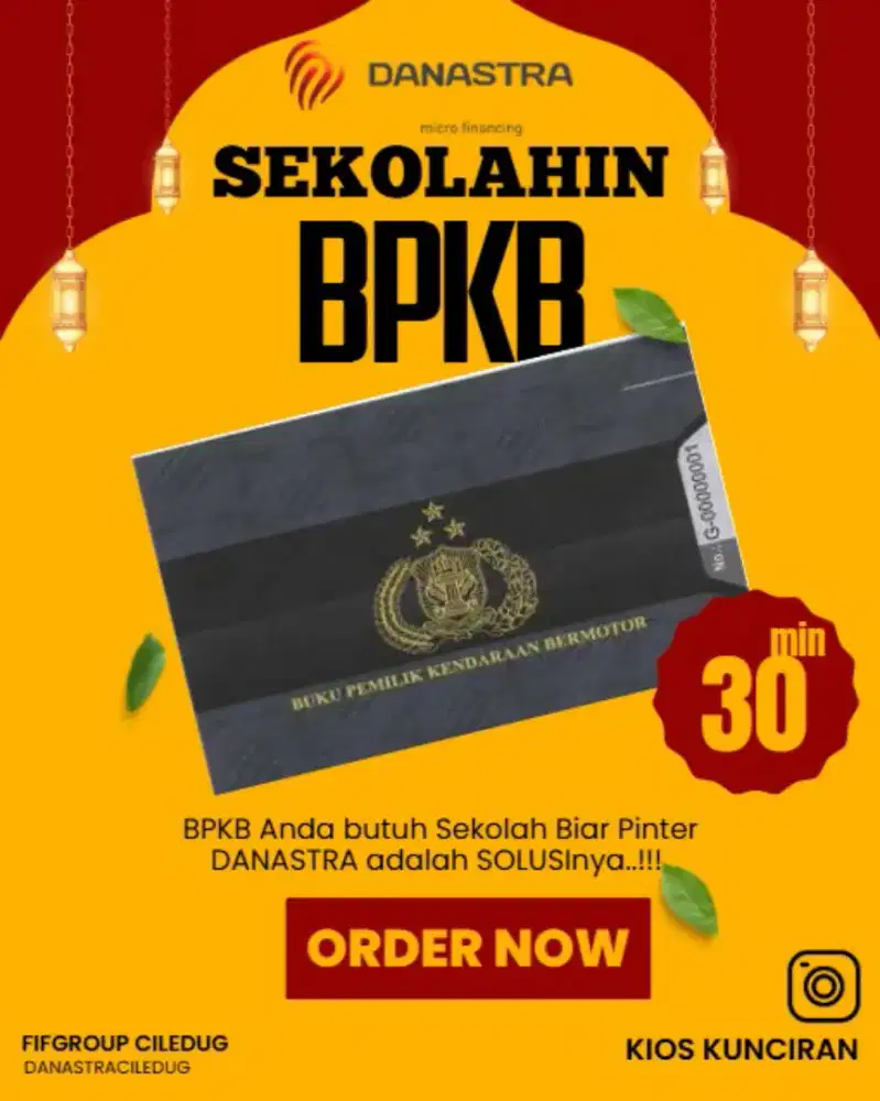 DIBUKA LOWKER URGENT DI FIF KIOS KUNCIRAN