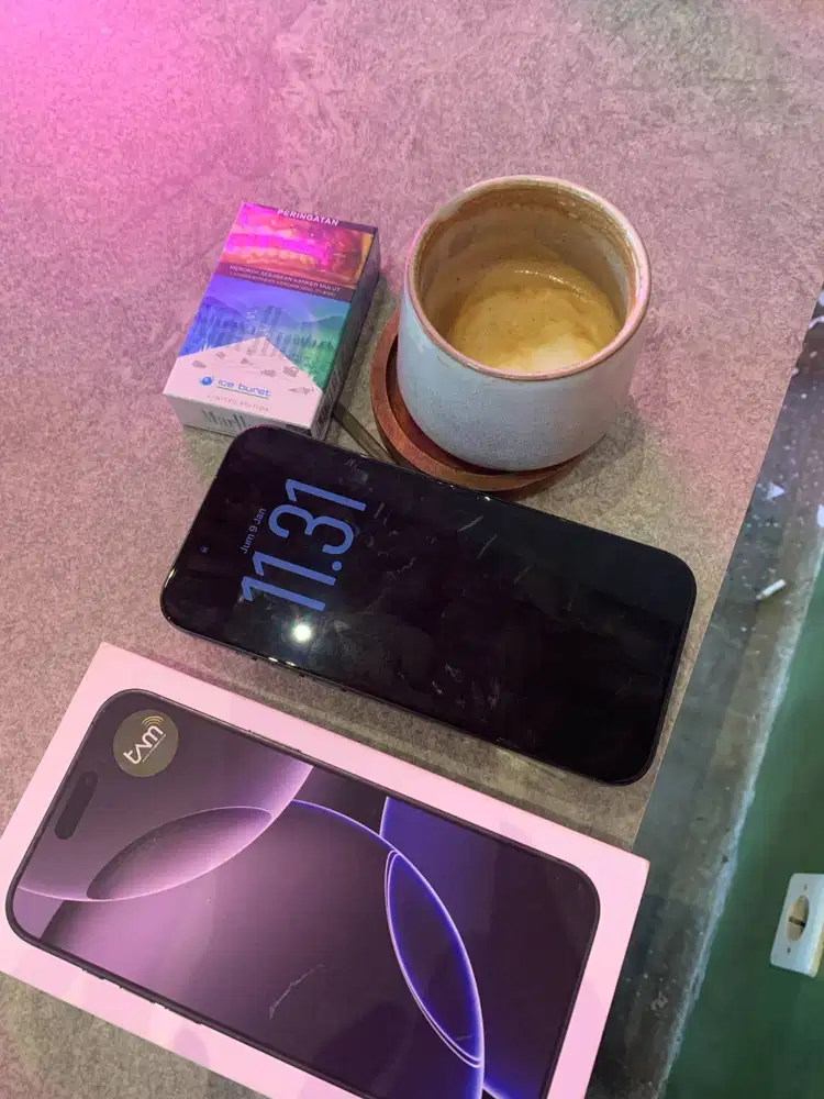 Iphone 16 Pro Max 256gb BH 100% Garansi IBOX 31 Juli 2026 * 15 16 17