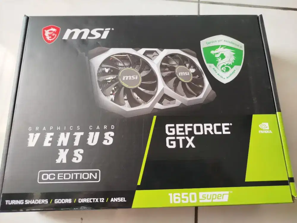 MSI GTX 1650 super OC Surabaya
