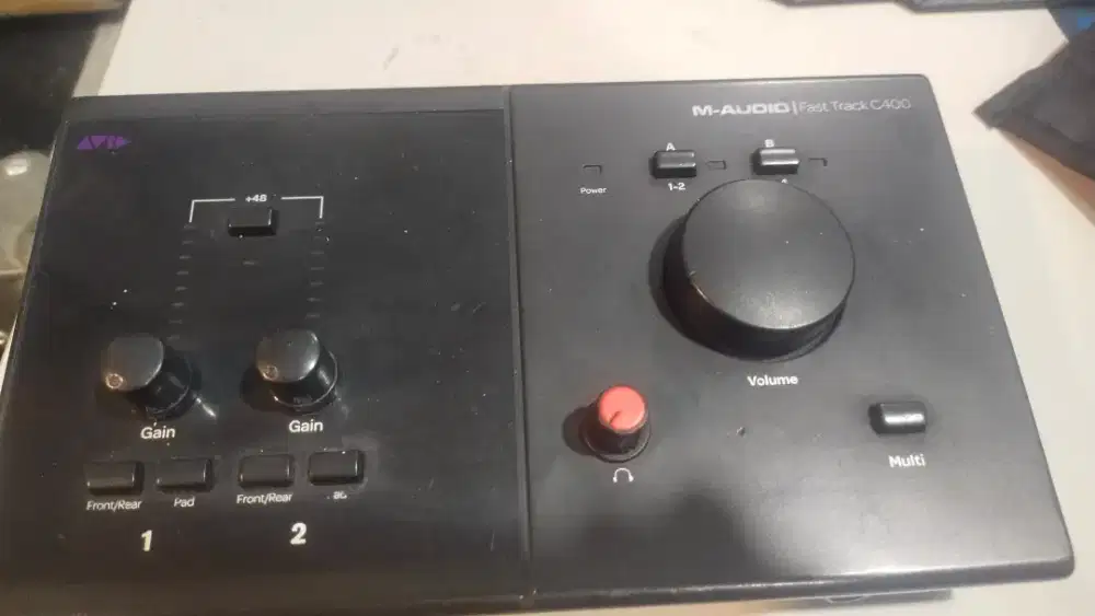 Soundcard M Audio Fast Track