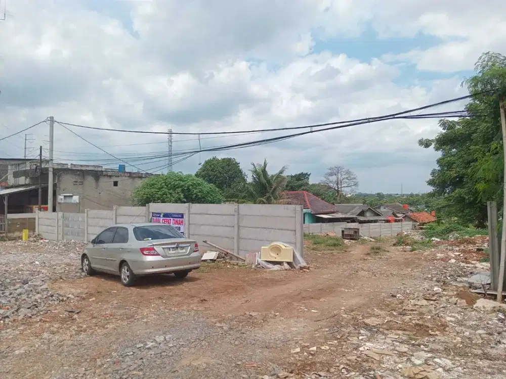 Dijual Cepat Tanah Luas 1,5 Ha SHM Depan Exit Tol Narogong