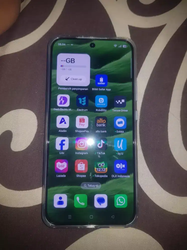 Jual Oppo Reno 14F Ram 12/256GB Baru 2 Minggu Pakai Kelengkapan Fulset
