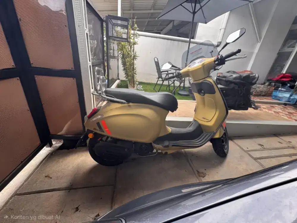 BEST DEAL !!! DIJUAL VESPA SPRINT KONDISI 99% MULUSSS HARGAA MURAHH