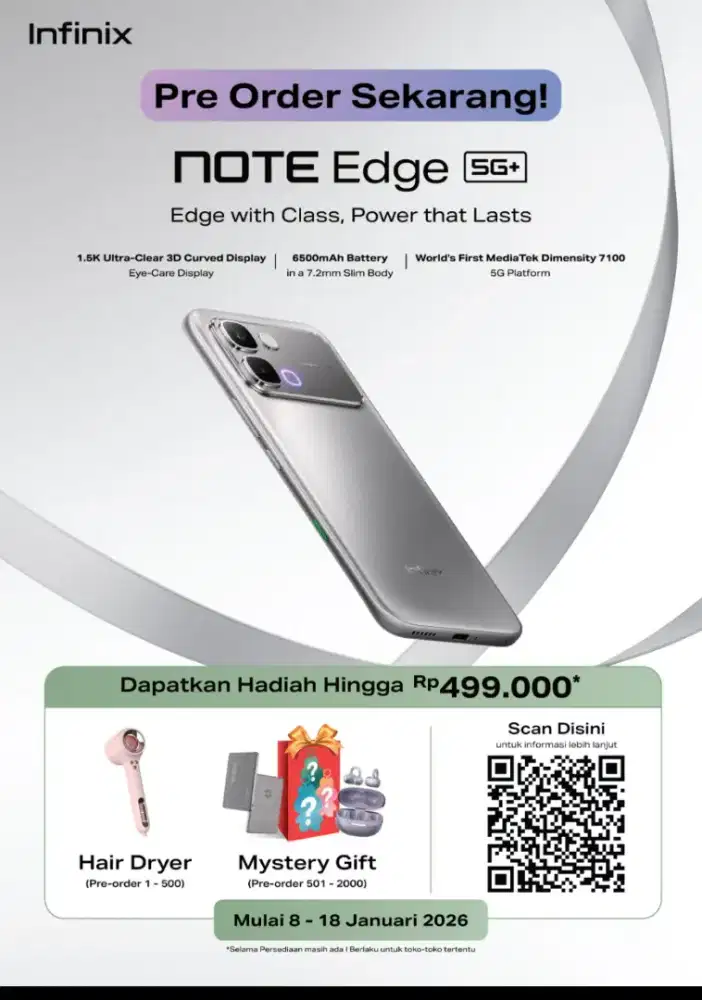 Infinix note EDGE