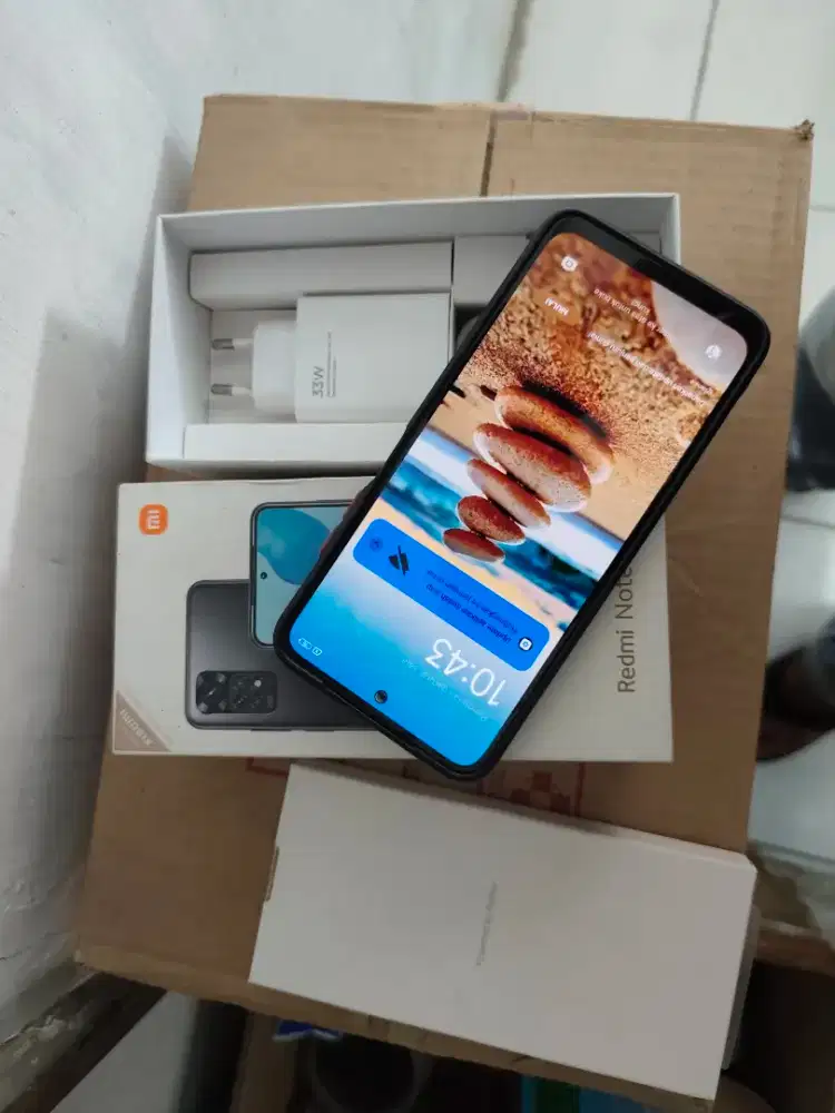 Resmi note 11 Ram 4/128 fullset