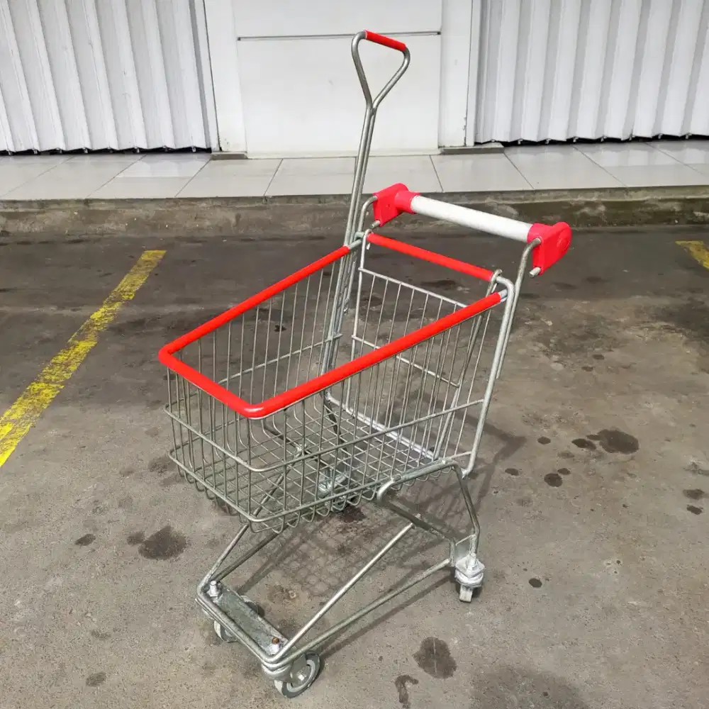 Troli/Trolley Keranjang Belanja/Supermarket 22 Liter • Shopping Cart
