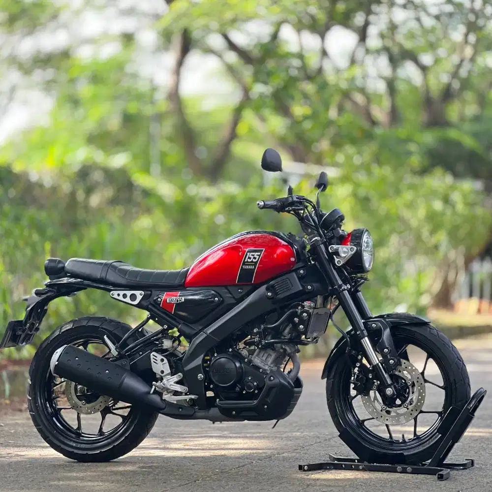 YAMAHA XSR 155 2023 MERAH KM LOW PAJAK PANJANG SIAP SANTAI