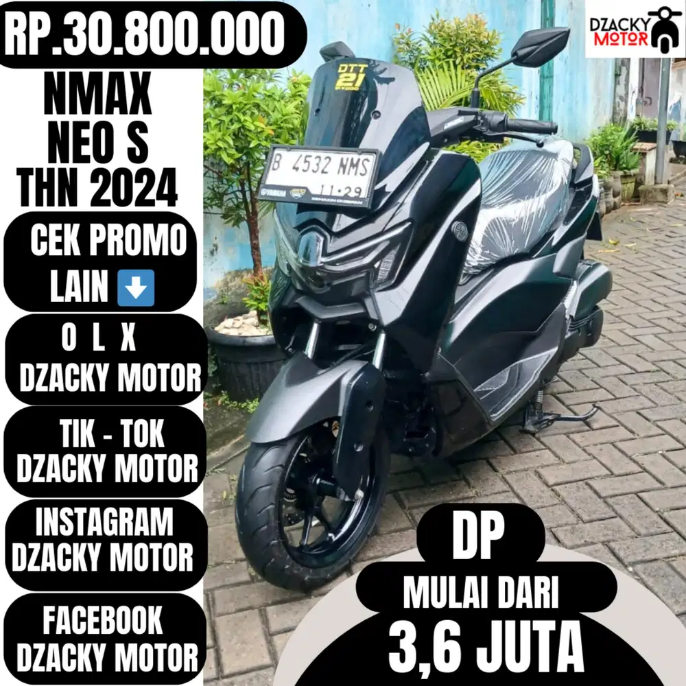 NMAX NEO S THN 2024 SECOND LIKE NEW