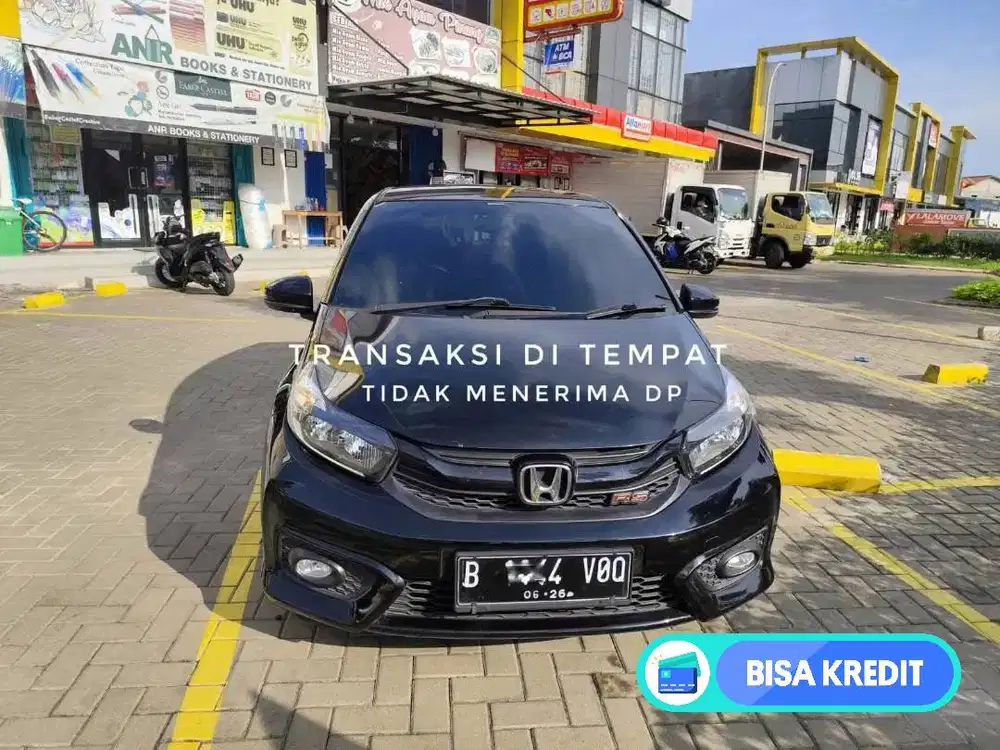 Dijual Honda Brio RS 2021 Hitam – Pribadi, Siap Pakai